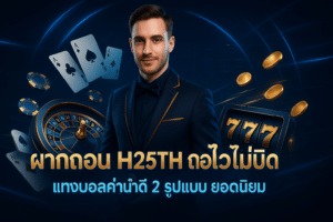 ฝากถอน H25TH ถอนไวไม่บิด