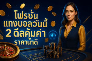 โปรโมชั่น แทงบอลวันนี้